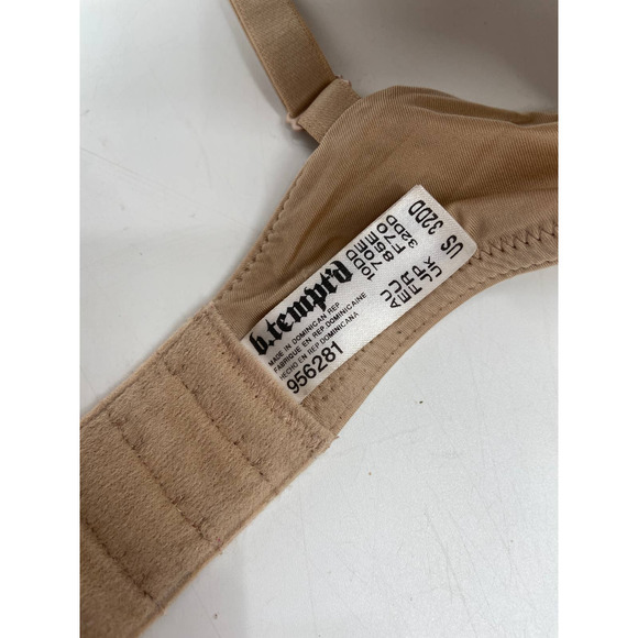 b.tempt'd by Wacoal Future Foundation Wire Free Beige T-Shirt Bra Size 32DD - Picture 4 of 4